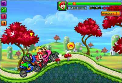 Mario Bike Challenge