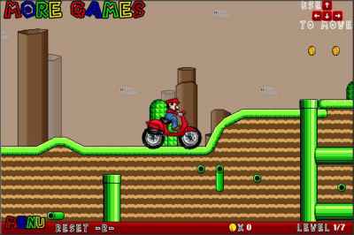 Mario Bros Motobike 2