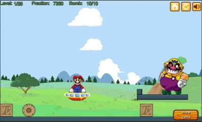 Mario UFO Princess