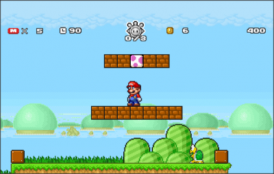 Super Mario Bros Star Scramble 2