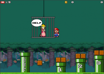 Super Mario Save Peach