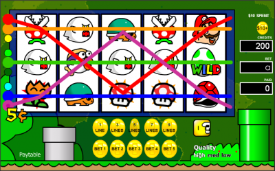 Super Mario World slots