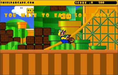 Wario Bmx