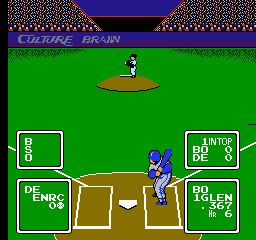 Игра Денди Baseball Simulator 1.000 (Бейсбольный Симулятор 1.000) онлайн