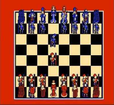 Игра Денди Battle Chess (Боевые Шахматы) онлайн