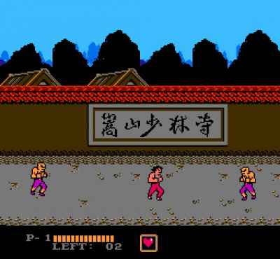 Игра Денди Chinese Kungfu (Китайский Конг-фу) онлайн