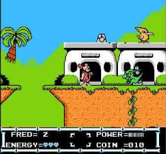 Игра Денди Flintstones, The - The Rescue of Dino & Hoppy (Флинстоуны - Спасение Дино и Хоппи) онлайн