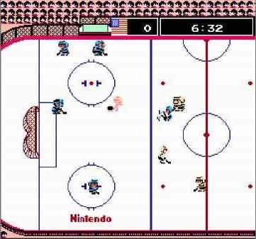 Игра Денди Ice Hockey (Хоккей с Шайбой) онлайн