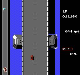 Игра Денди Road Fighter (Дорожный Истребитель) онлайн