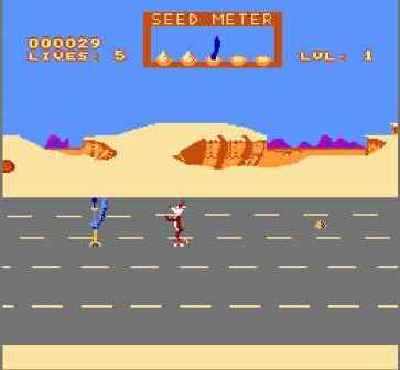 Игра Денди Road Runner (Бегун по Дорогам) онлайн