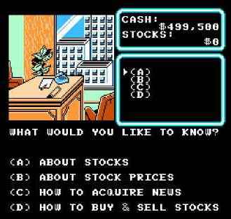 Игра Денди Wall Street Kid (Начинающий Брокер с Уолл-Стрит) онлайн