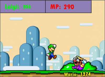 Luigi vs Wario RPG