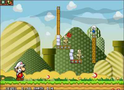 Mario Fire Bounce 2 Level Pack
