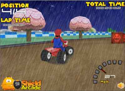Mario Rain Race