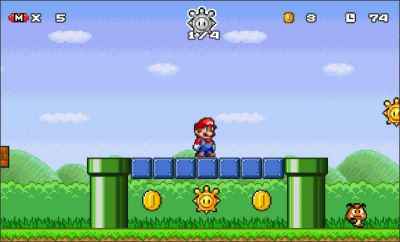 Super Mario Bros Star Scramble